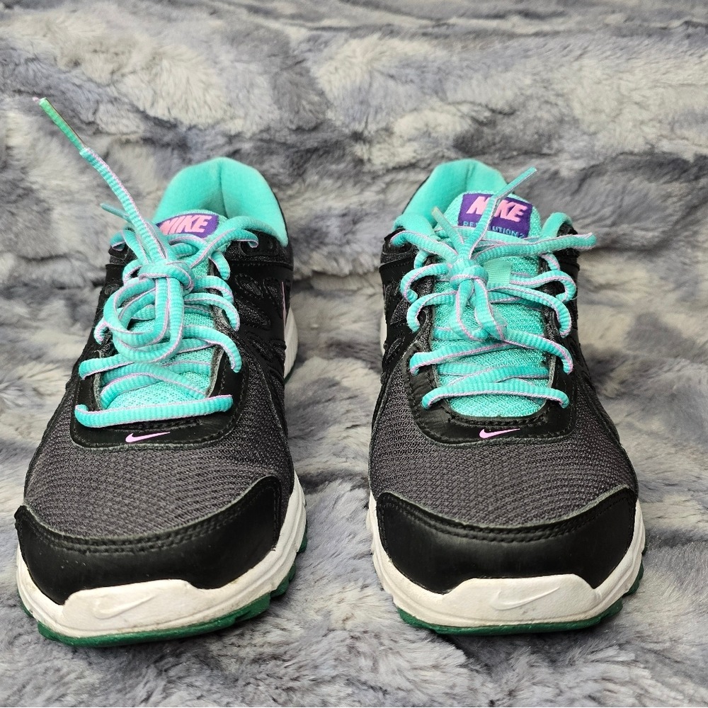 Nike Womens Revolution 2 'Anthracite Magenta Jade' Size 7 - Picture 2 of 8